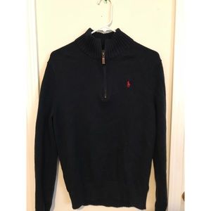 Polo QuarterZip Sweater